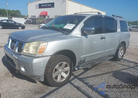 2005 Nissan Armada Le from USA, damaged, VIN 5N1AA08B65N725955